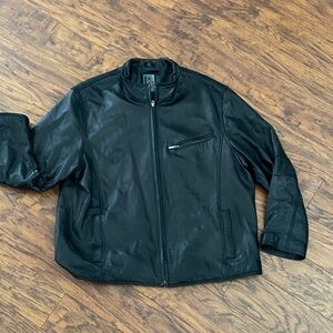 Robert Comstock Expedition Leather Jacket, XXL